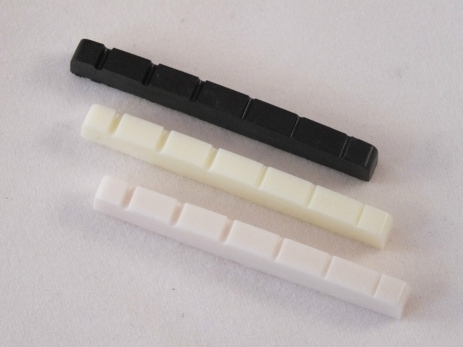 42mm & 43mm RESIN NUTS for Stratocaster or Telecaster Style Guitars in 3 Colours
