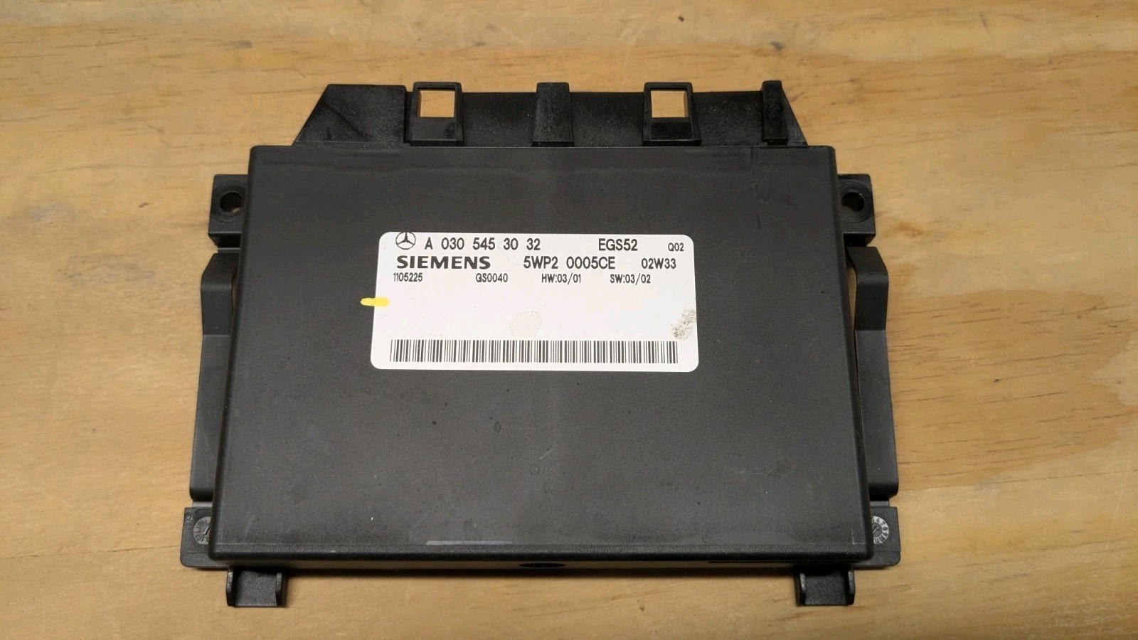 2002-2005 Mercedes C230 C240 Transmission Control Module TCM A0305453032 OEM #T1