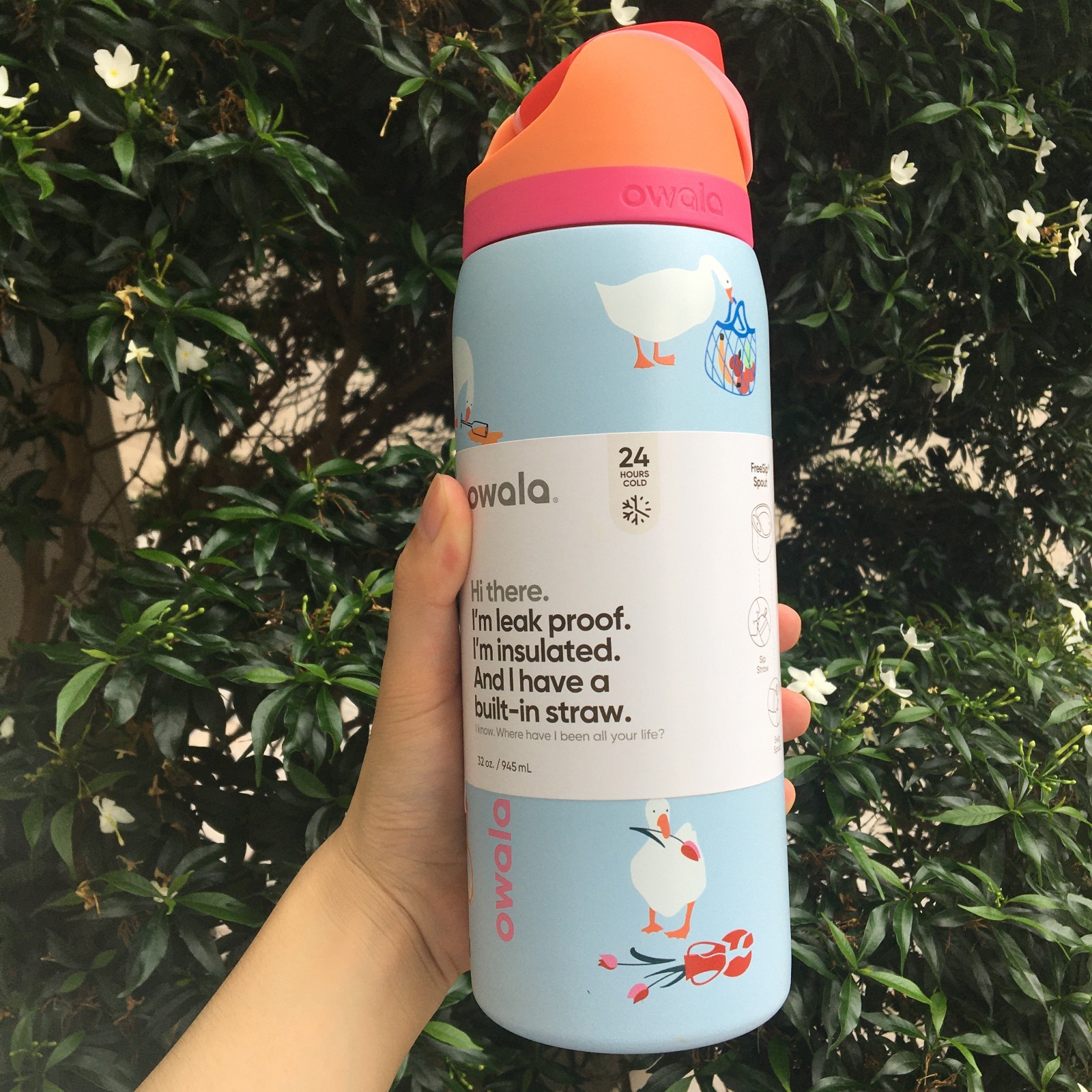 Owala Silly Goose FreeSip 32oz Water Bottle Limited Edition NEW IN BOX