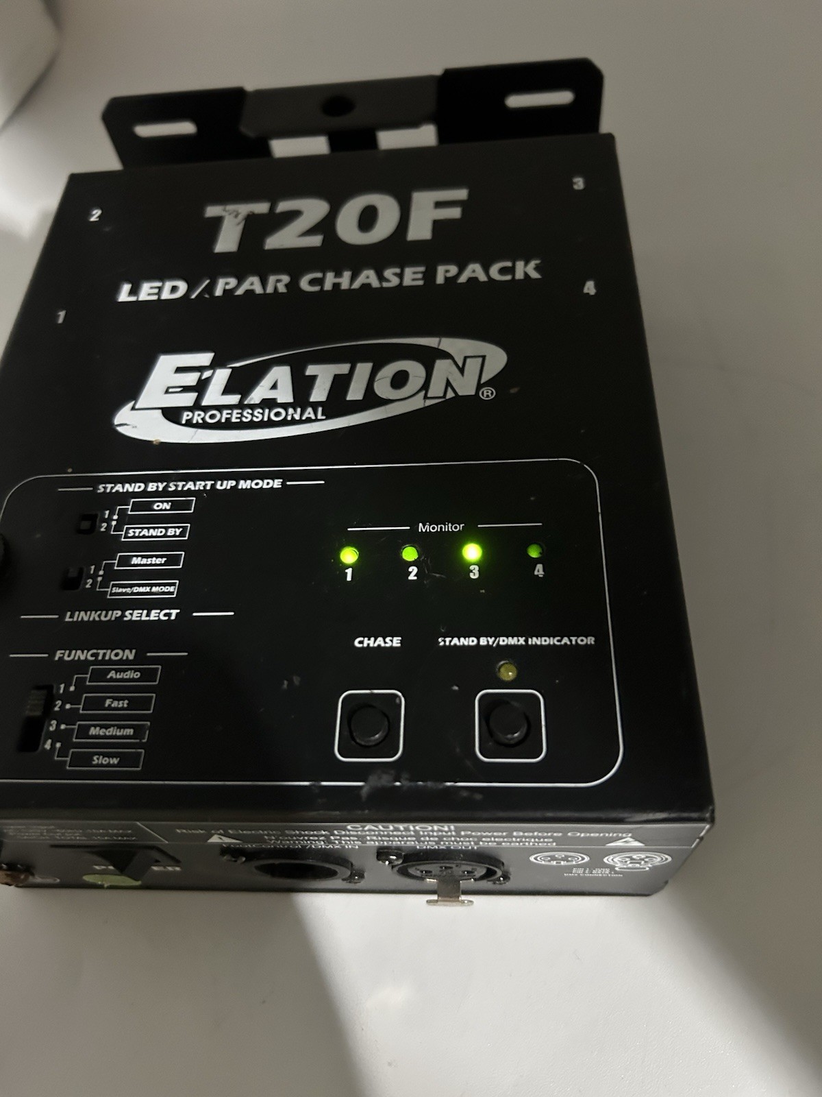 Elation Professional T20F LED/PAR Chase Pack DMX Controller Stage Light Pedal