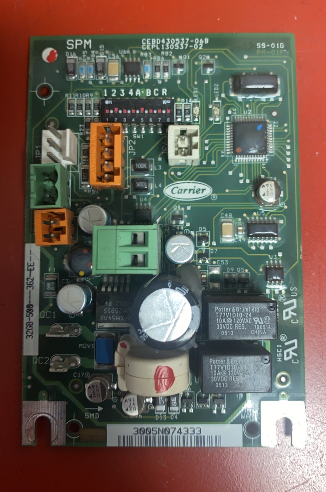 CARRIER COMPRESSOR BOARD 32GB 500 362 EE CEPL130537-02