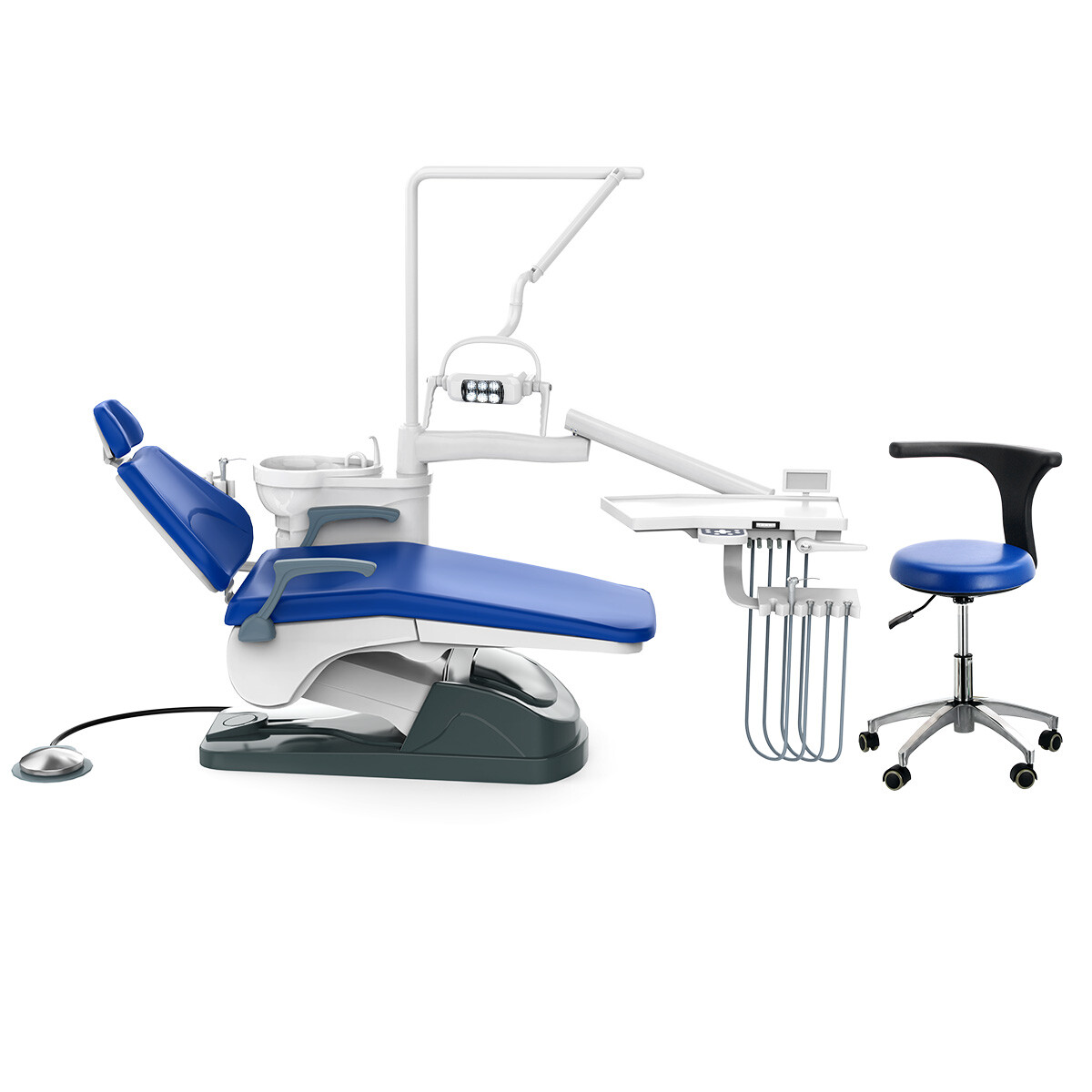 Dental Unit Chair Integral Computer Controlled/22L Autoclave Sterilizer Class B