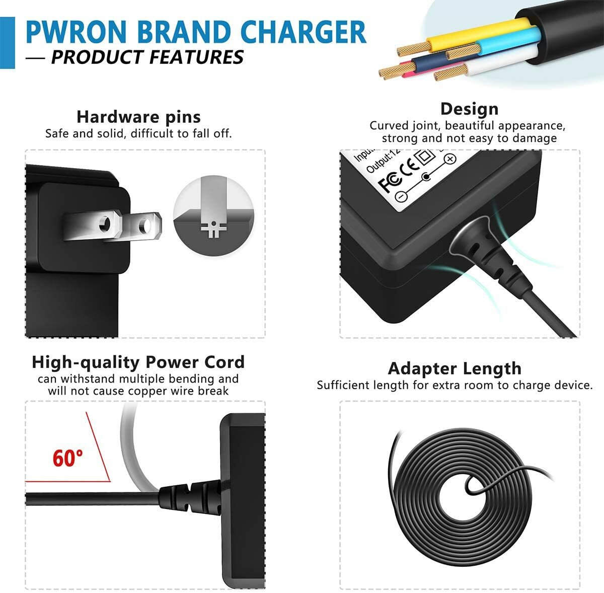 PwrON AC Adapter for Maxtor OneTouch STM305004OTA3E5-RK STM310004OTB3E5-RK Power