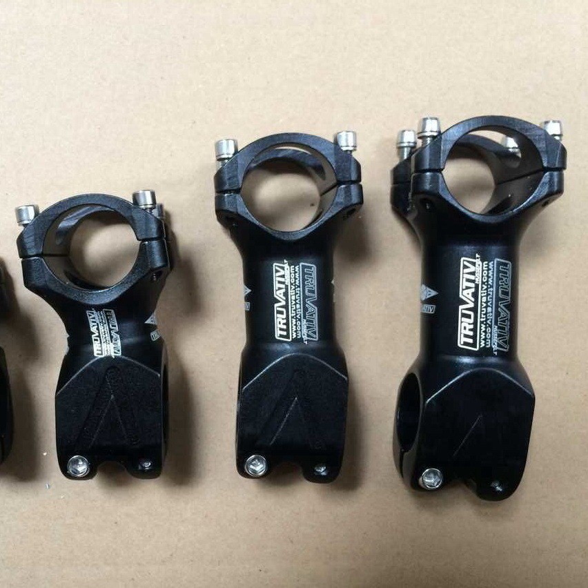 Bicycle Aluminum Alloy Short Handlebar Stem 31.8*60/80/90mm Bike Black Bar Stems