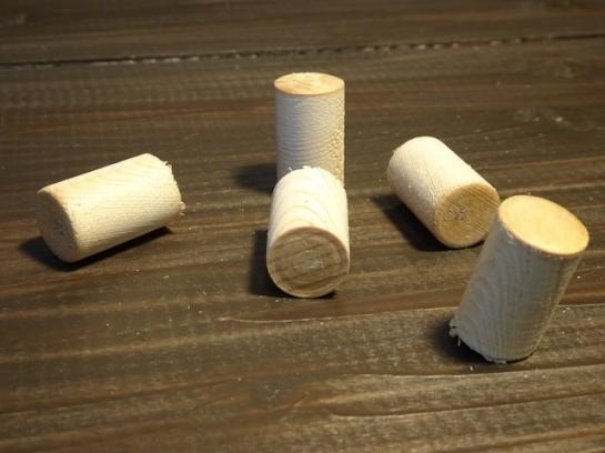 Key Plug Spruce 14 mm Pack of 50 Grand Piano & Upright Piano Parts from Japan