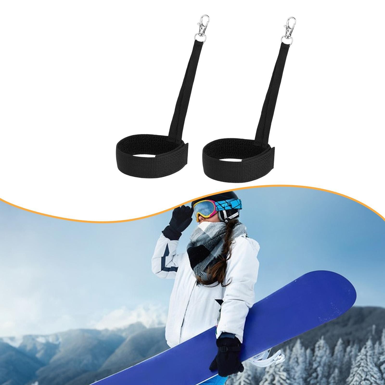 2Pcs Ski Glove Straps Glove Leash Wrist Strap Wrist Leash