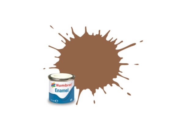 Humbrol 14ml Natural Wood Matt Enamel Paint HU110