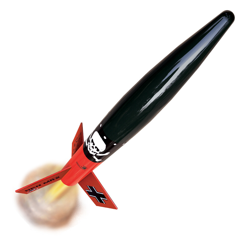 Estes Flying Model Rocket Kit Pro Der Big Red Max EST 9721
