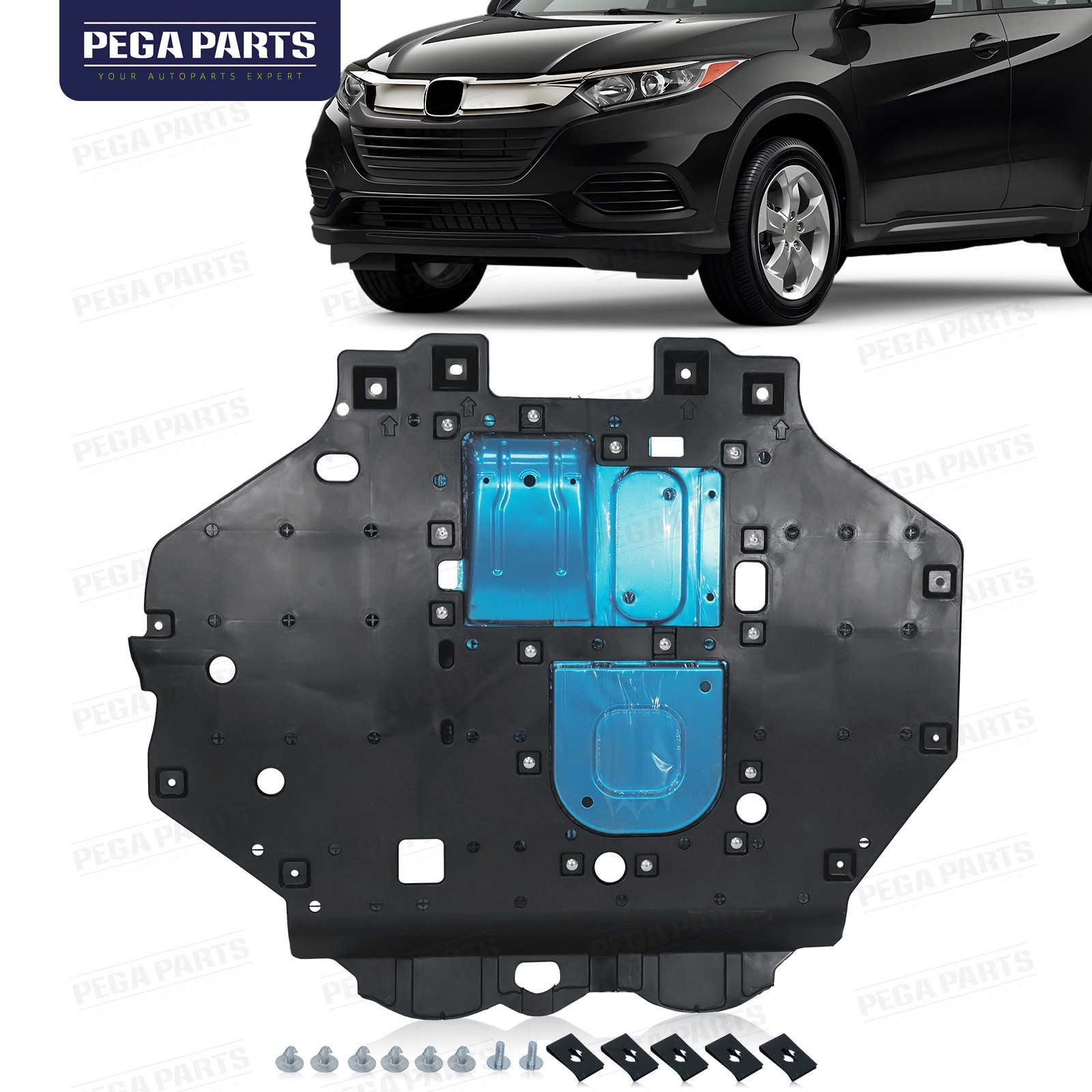Front Engine Splash Shield Under Cover For Honda HR-V 2016-2022 HO1228146