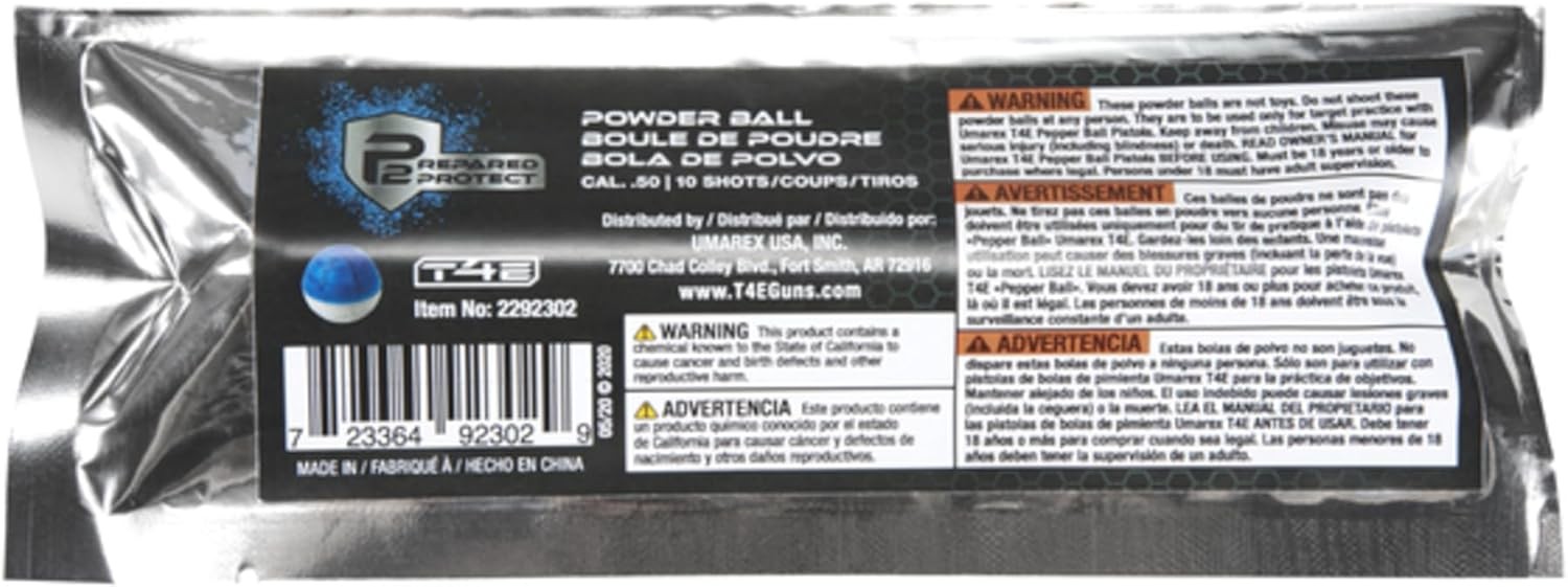 Umarex T4E by P2P Paintball Gun Ammo, 10 Count