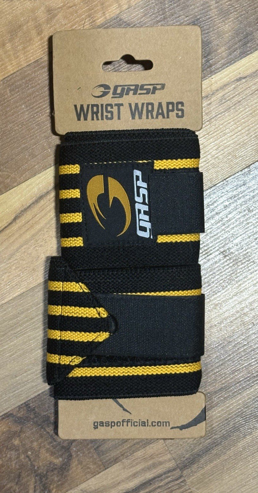 GASP Hardcore Wrist Wraps Bodybuilding Weightlifting NEW One Size