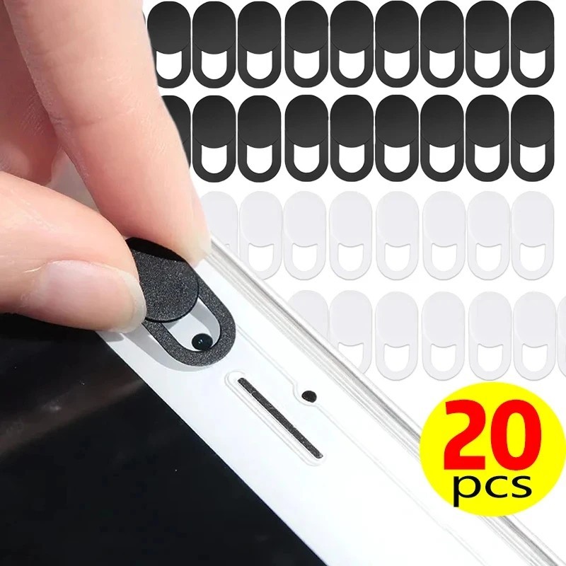5-20 Pieces WebCam Cover Slide Camera Privacy Security Protect Sticker Laptop