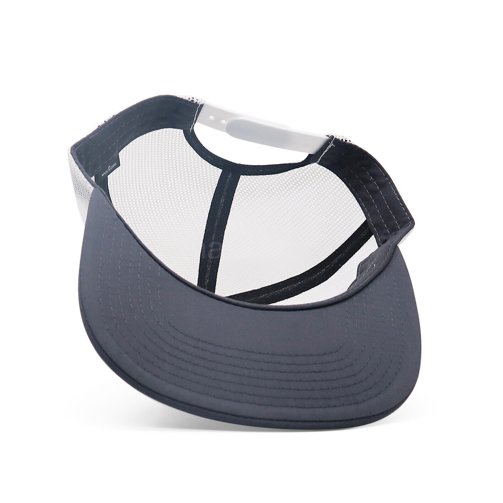 Men Snapback Hat Cotton Mesh Solid Flat Brim Women Baseball Cap Trucker Visor