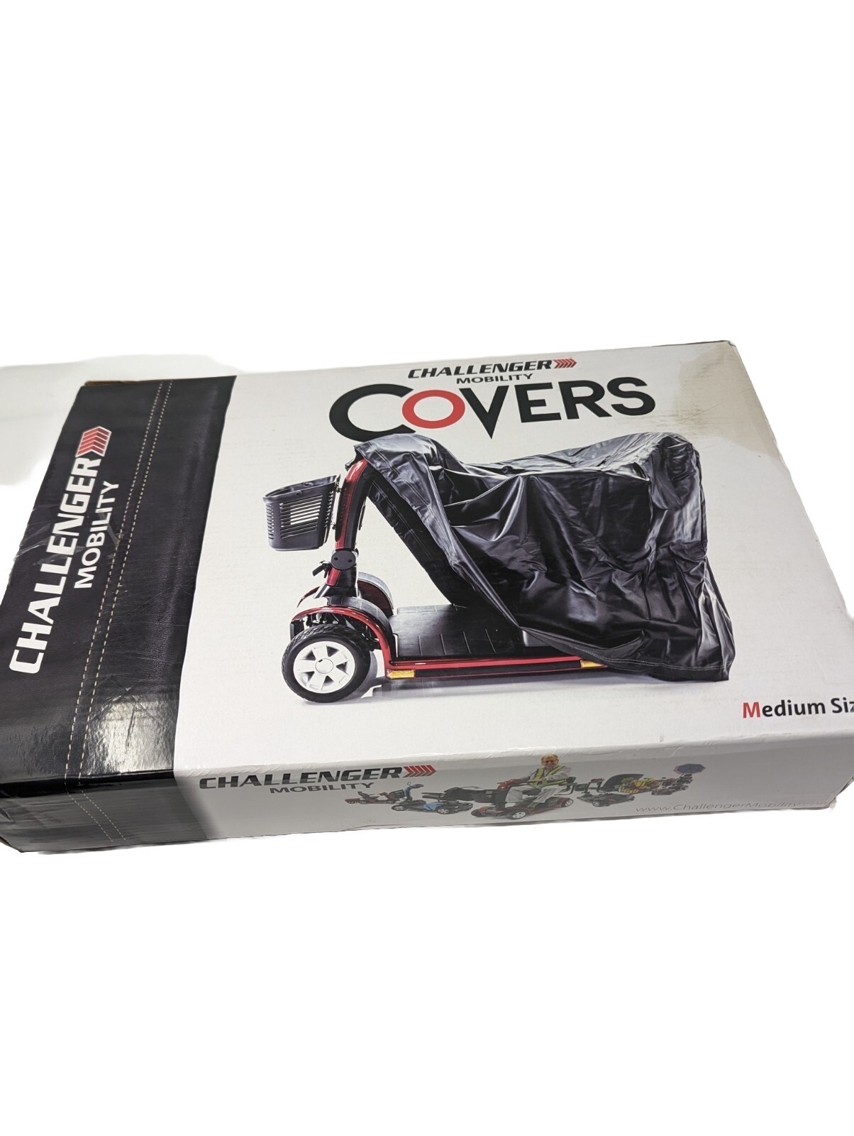 New In Box Challenger Mobility Vinyl Cover For Scooter - Medium Size (Open Box)