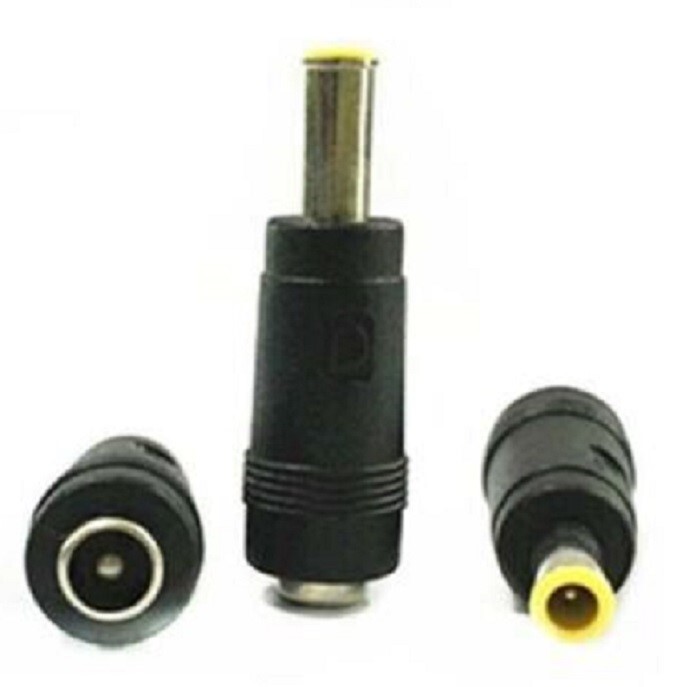 x5 DC Power 5.5x2.1mm Female Jack to 5.0x3.0mm Male Plug Adapter Converters (B)