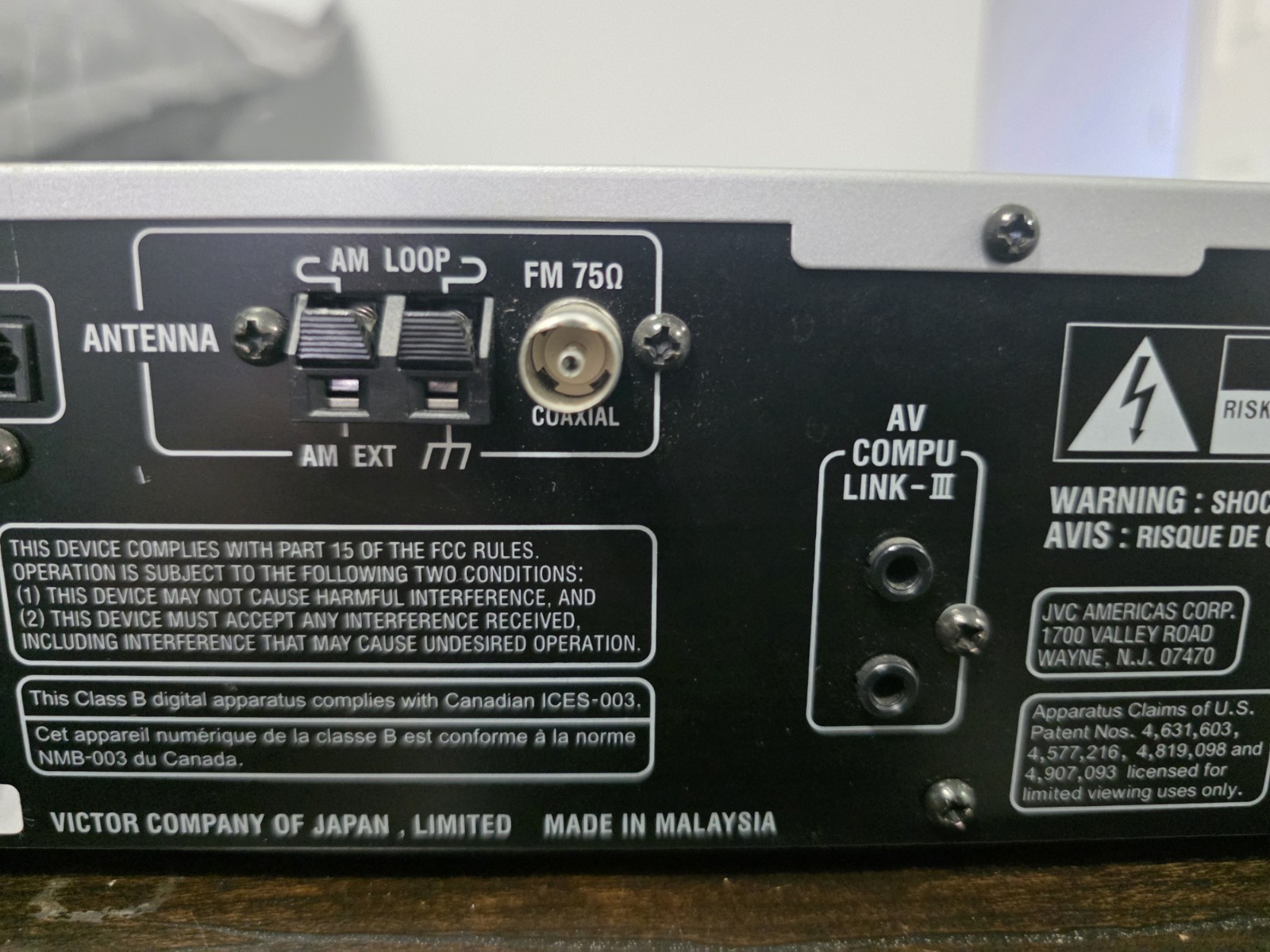JVC TH-M505 5-Disc DVD Digital Theater System Receiver Tested Working – Read