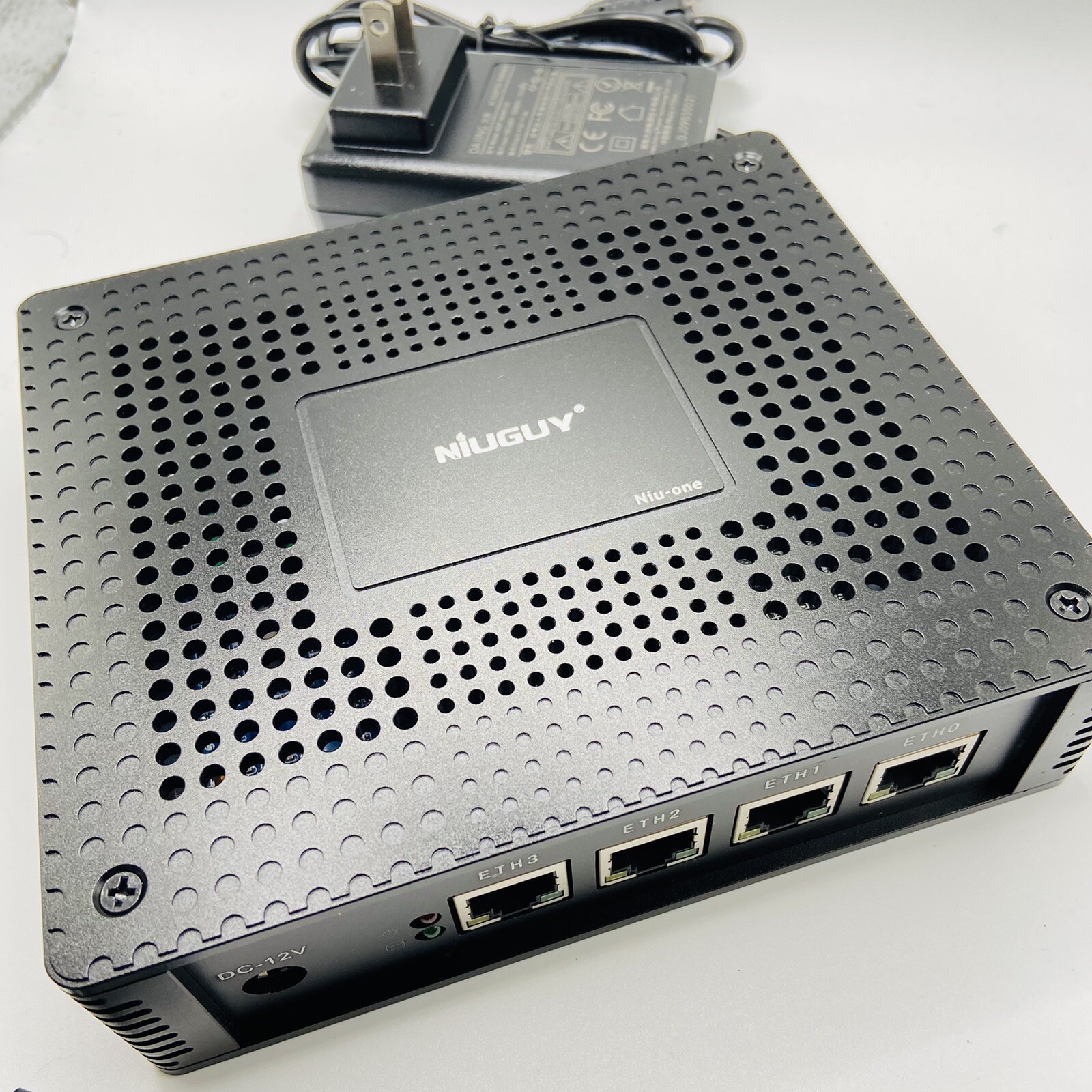 NiuGuy 4-Port Firewall Micro Appliance VPN Router 4GB 32GB | Tiny but Mighty