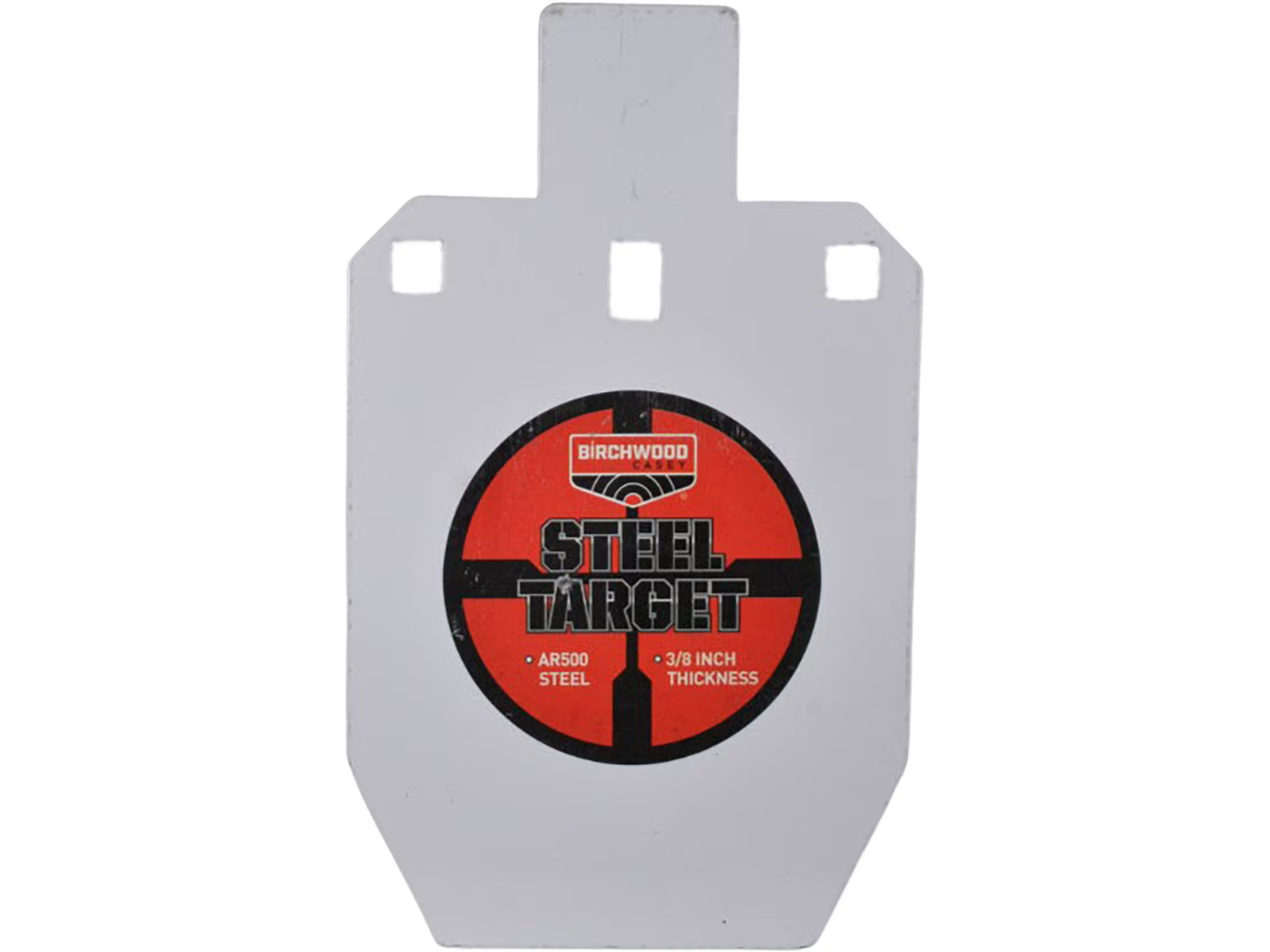 Birchwood Casey AR500 Steel Target 66% IPSC Silhouette