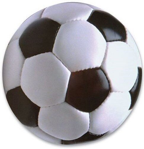 50 SOCCER BALL - CAR FRIDGE SPORTS MAGNETS - Large 5 1/2 Inches - wholesale