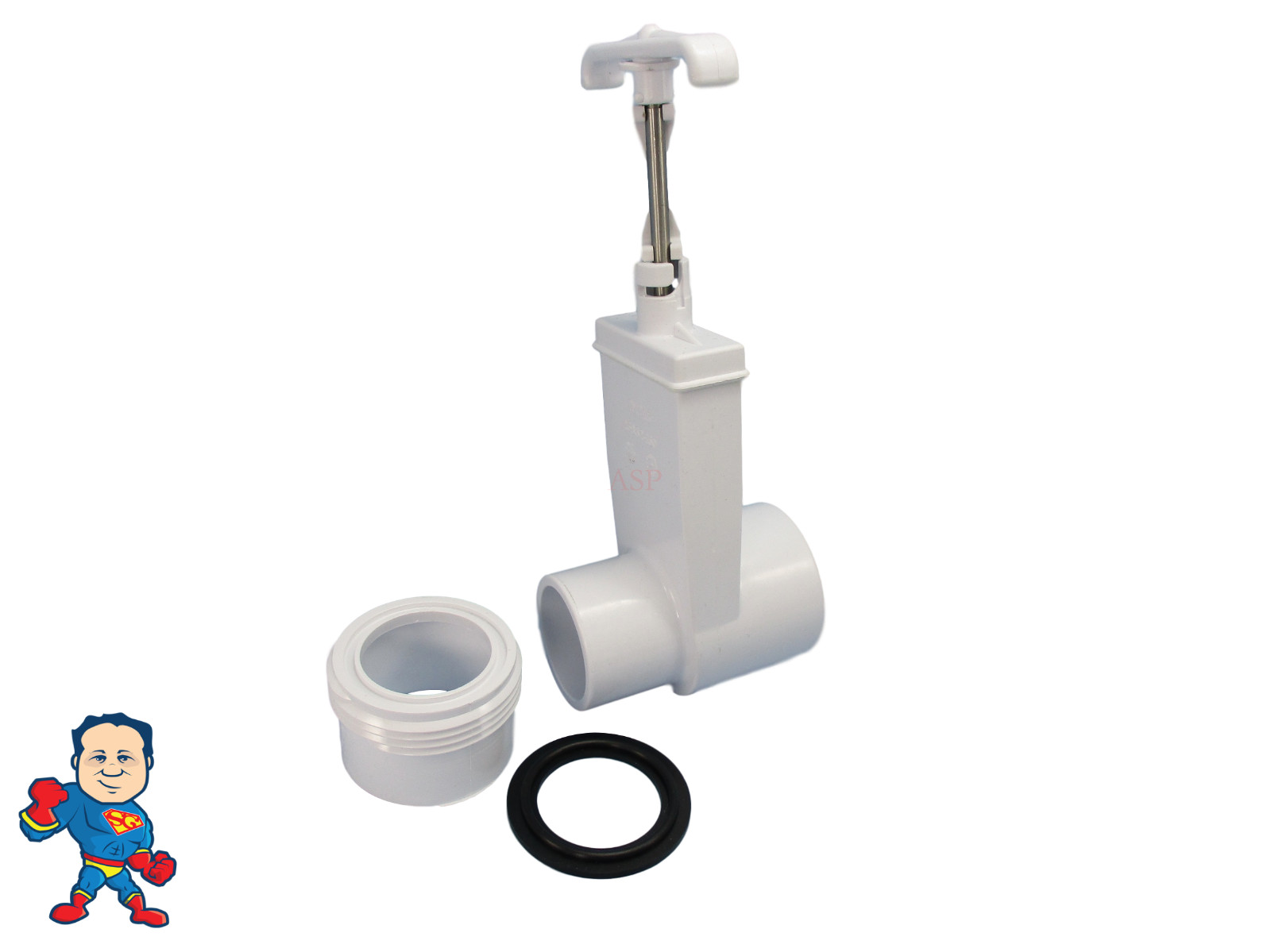 Hot Tub Spa Gate Slice Valve 1 1/2" & 1 1/2" Heater Union How To Video