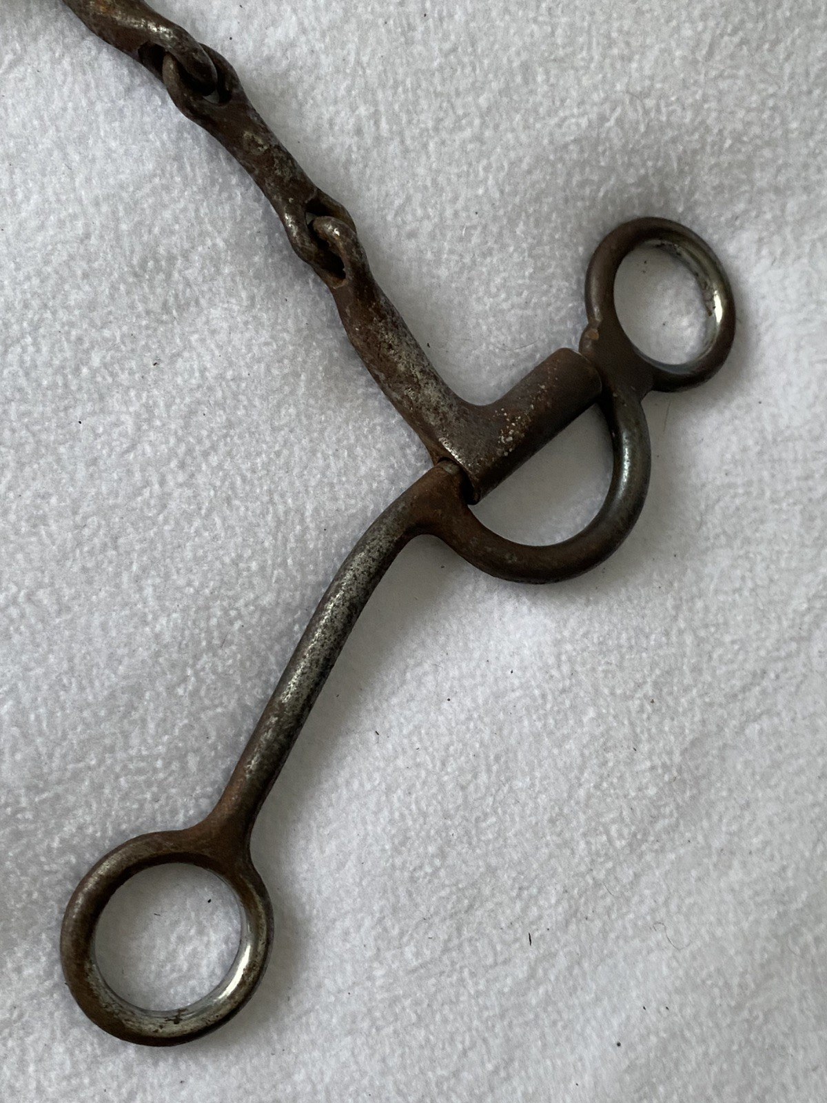 HAND MADE Sweet Iron 5" DogBone Snaffle Mouth BIT~8" Cheek~DUTTON?~GREAT Using
