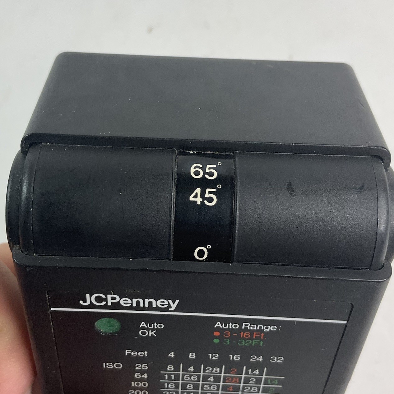 Vintage JC Penny Camera Shoe Mount Flash Strobe Attachment Tested Works