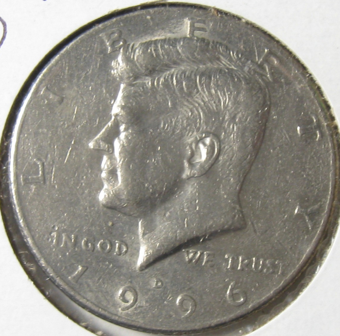 1996-D Kennedy Half Dollar - Circulated - #10837-45