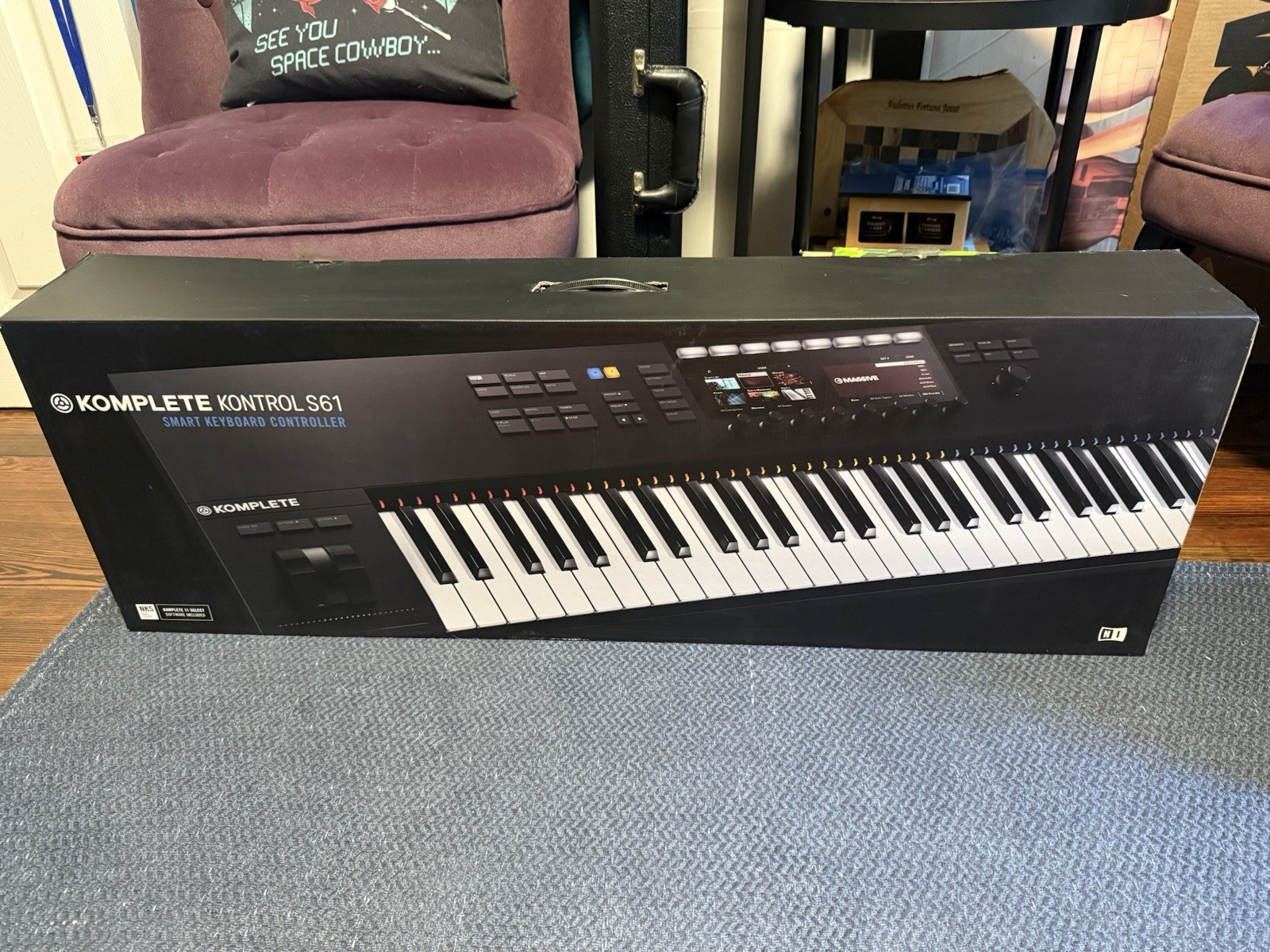 Used Native Instruments Komplete Kontrol S61 MK2 Keyboard