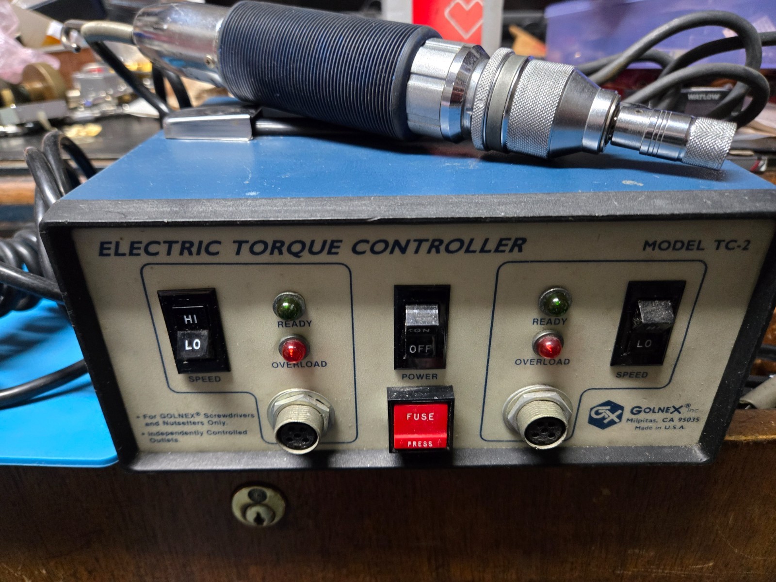 GolneX TC‑2 Dual Electric Torque Controller w/ Driver & Aero‑Motive Balancer