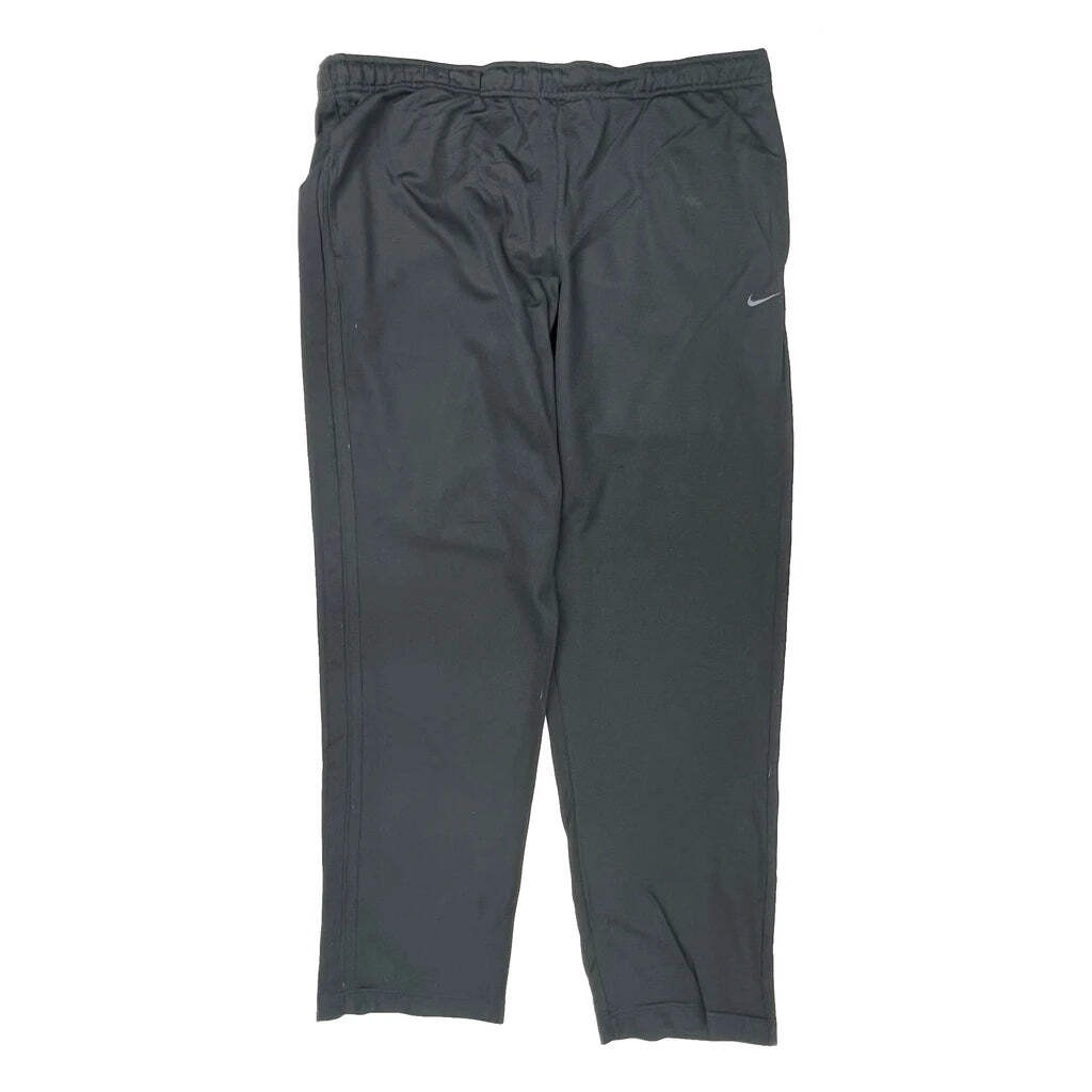 Nike Track Pants - Large Black Polyester