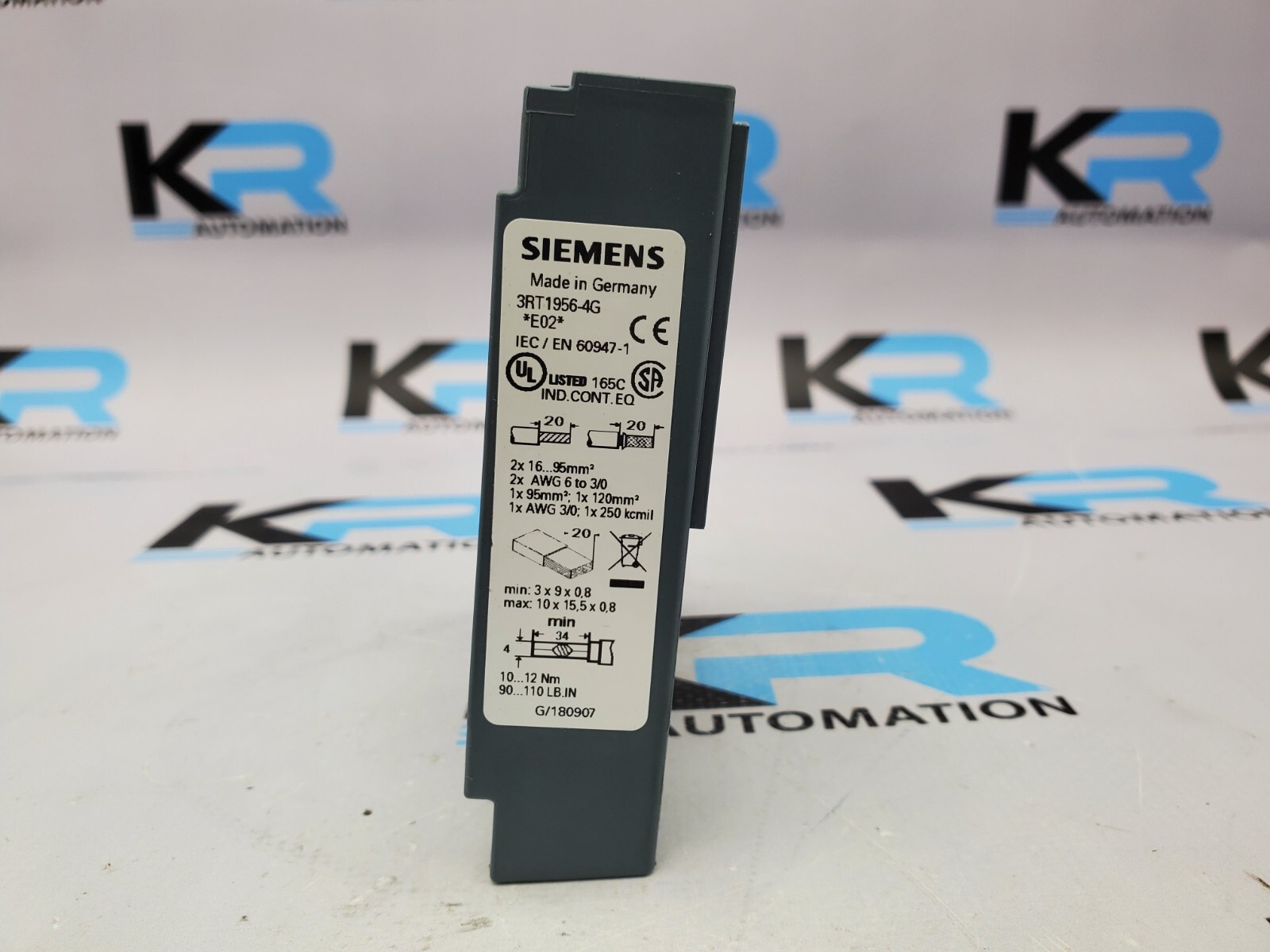 NEW Siemens 3RT1956-4G Terminal Block Contactor