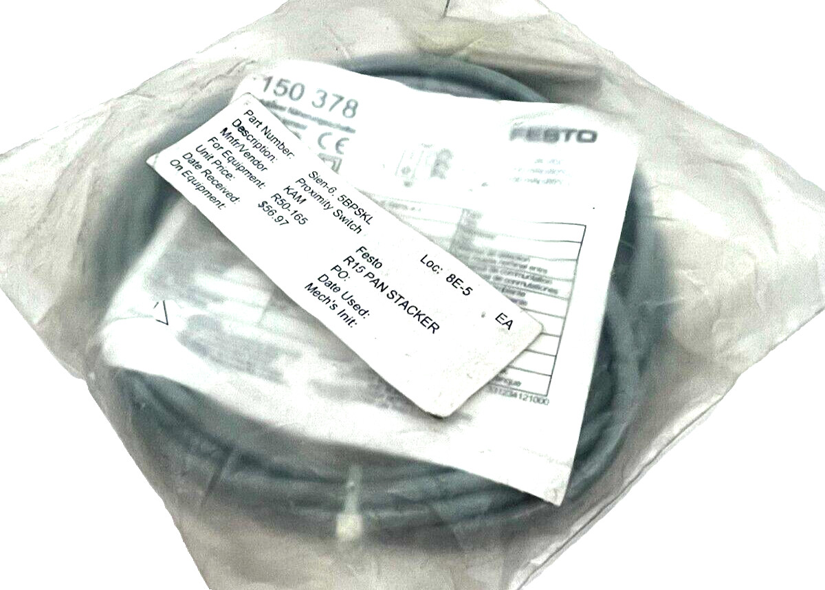 NEW FESTO SIEN-6.5BPSKL PROXIMITY SWITCH SIEN65BPSKL