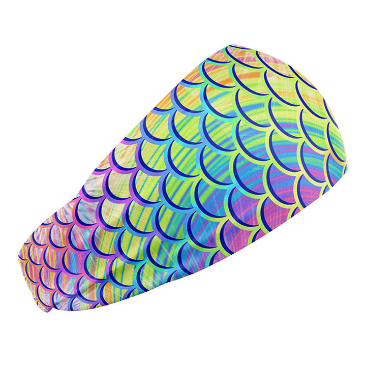 Spacefish Army Scuba Headband - Psychedelic Mermaid
