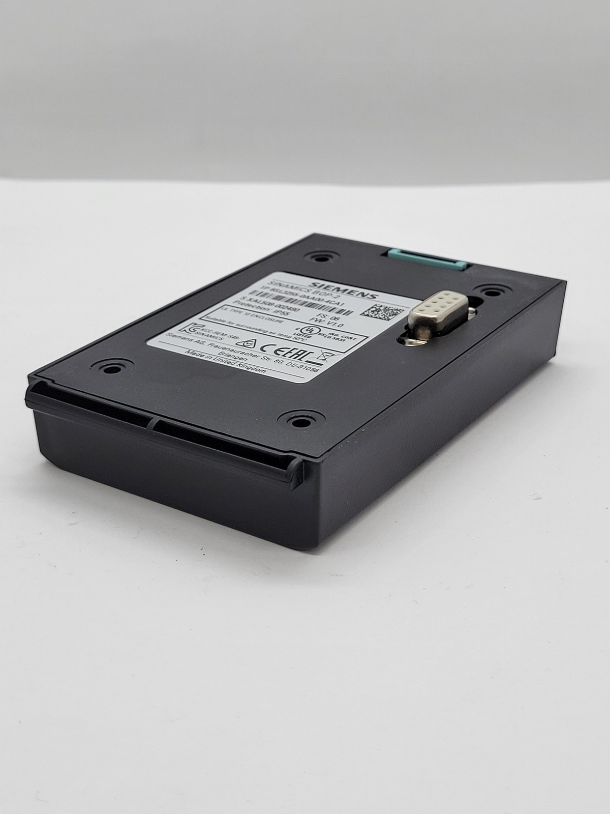 Siemens 6SL3255-0AA00-C4A1 Sinamics-Bop-2 Basic Operator Panel Type 12