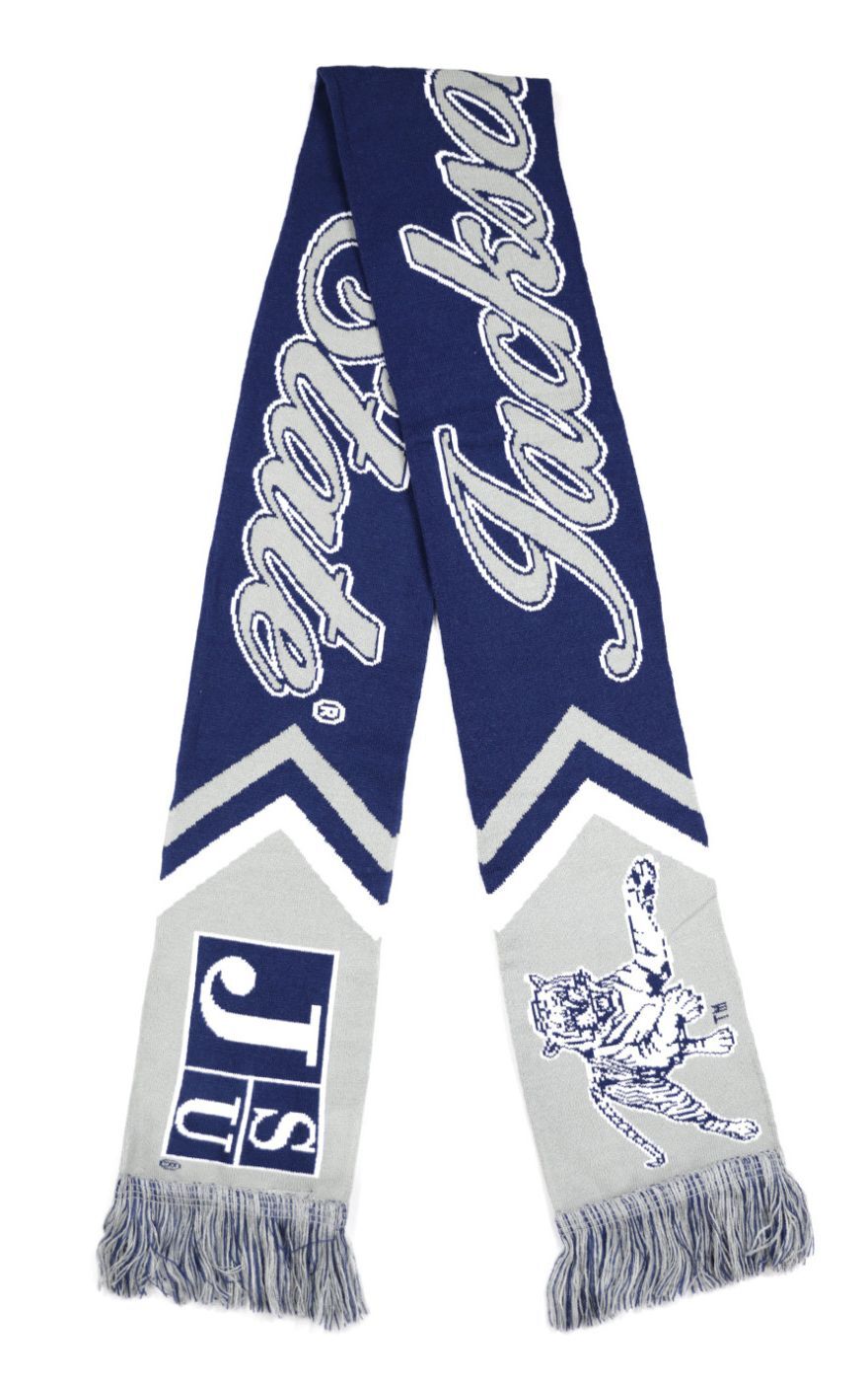 Jackson State University M8 Scarf Navy