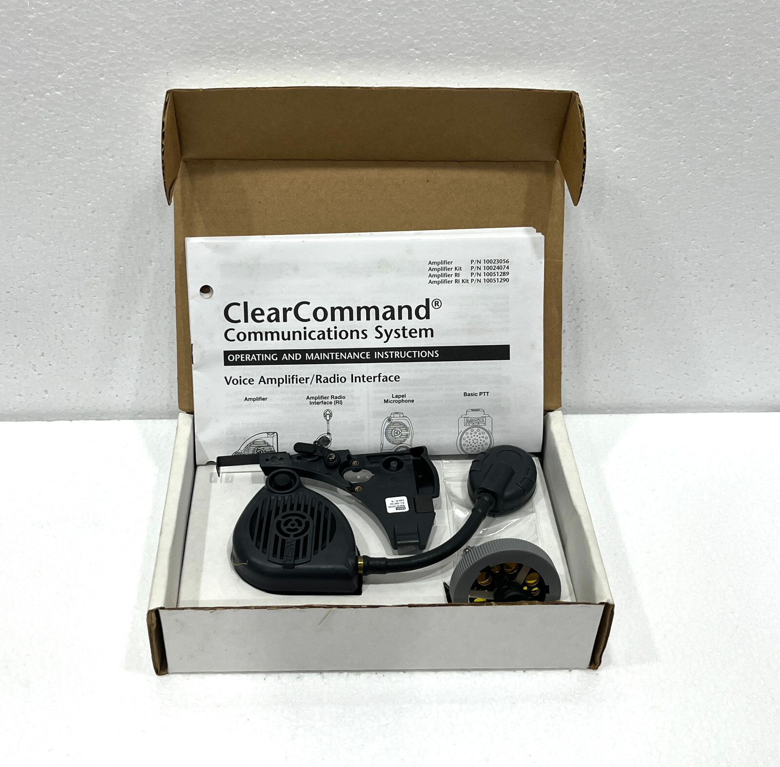 MSA 10051290 Amplifier Radio Interface Kit