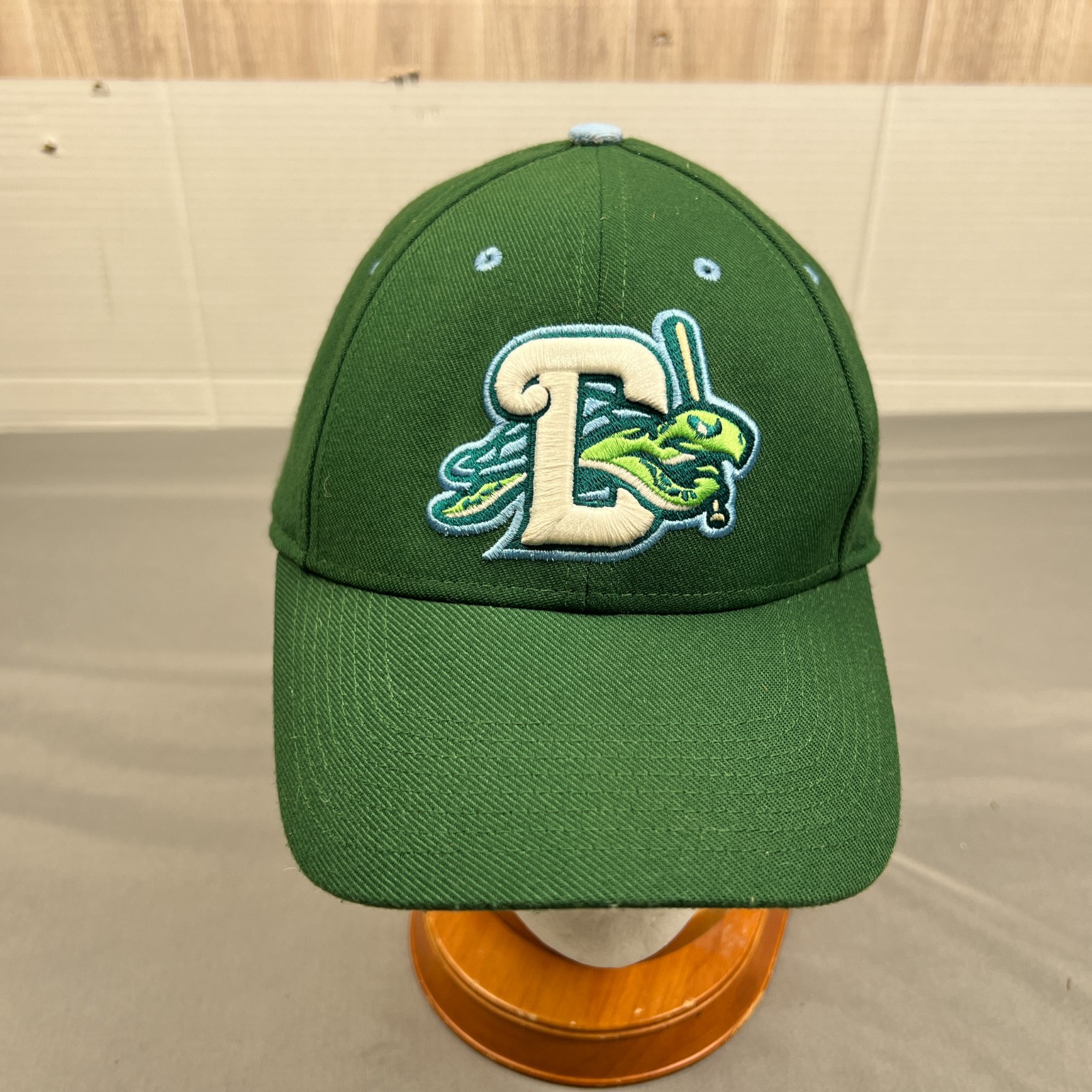 Nike Legacy91 MiLB Daytona Tortugas Logo Cap Adult Fitted L/XL Green Hat
