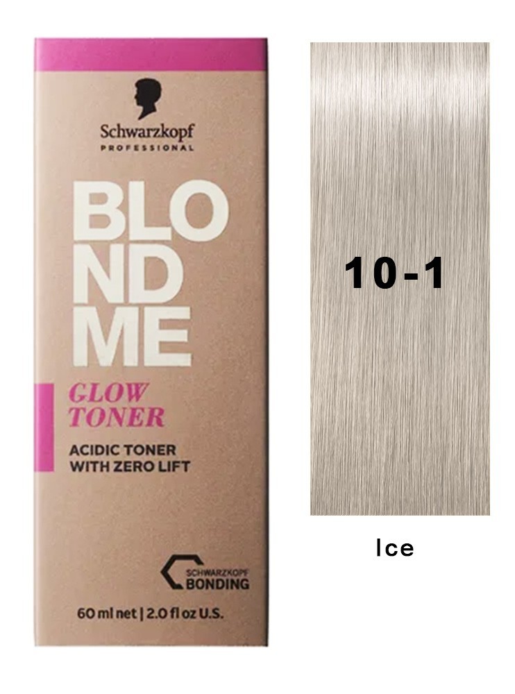 Schwarzkopf Blondme Glow Toner 10-1 Ice 2 oz