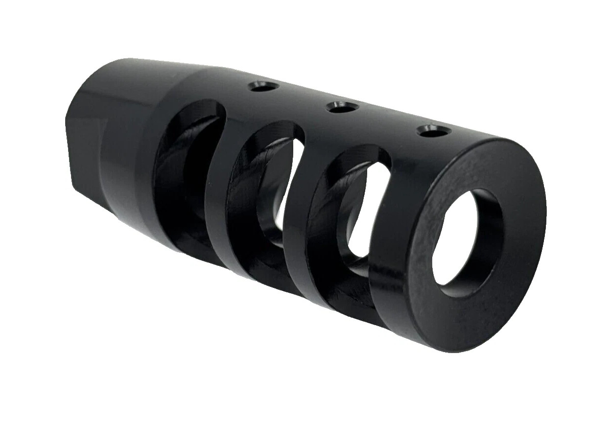 .45-70 5/8x24 TPI Muzzle Brake Compensator USA Made Steel Nitride + Free Washer