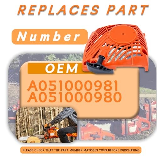 Pull Start Recoil Starter for Echo CS-370 CS-370F CS-400 CS-400F CS-420ES
