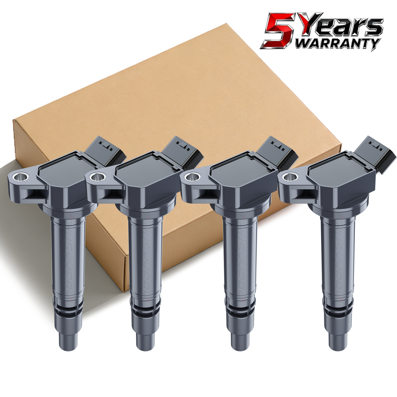 4PCS Ignition Coils For Toyota Camry 2.5 RAV4 3.5 UF487