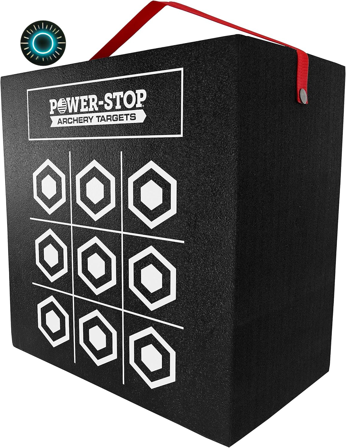 Archery Target - 24" High-Density Big Block Foam Target for Broadheads and Fi...