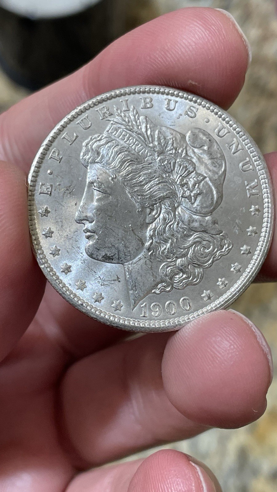 1900 Morgan Silver $1 BU 90% Silver