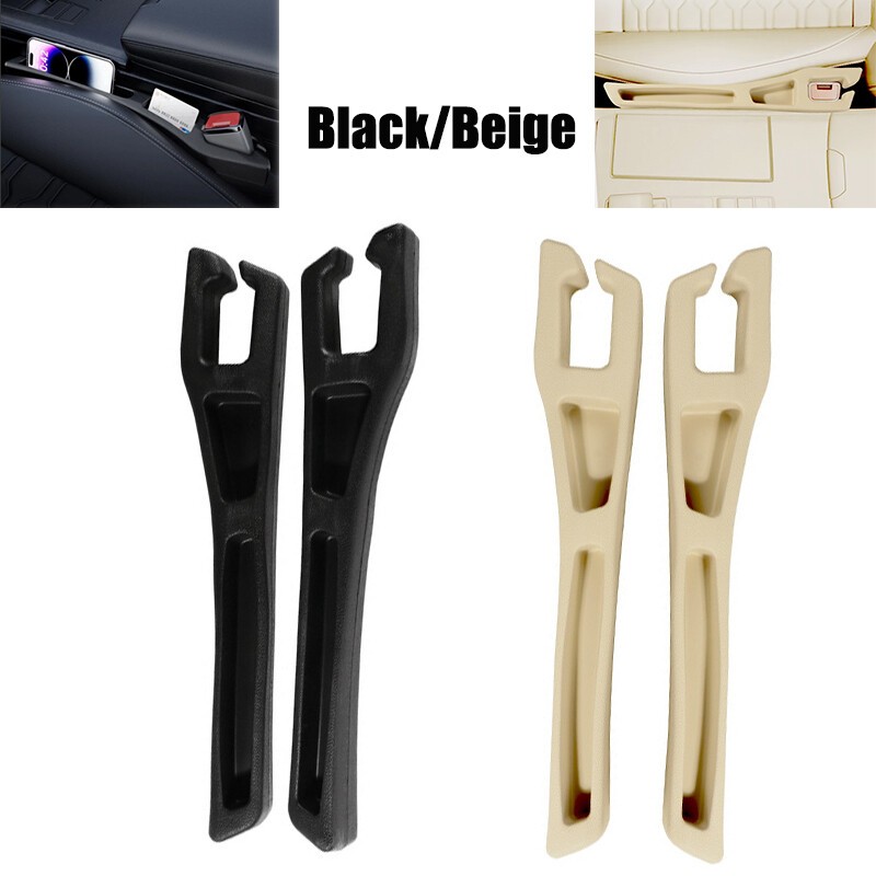 2Pcs Car Seat Gap Filler Side Seam Plug StripLeak-proof Filling Seat Gap