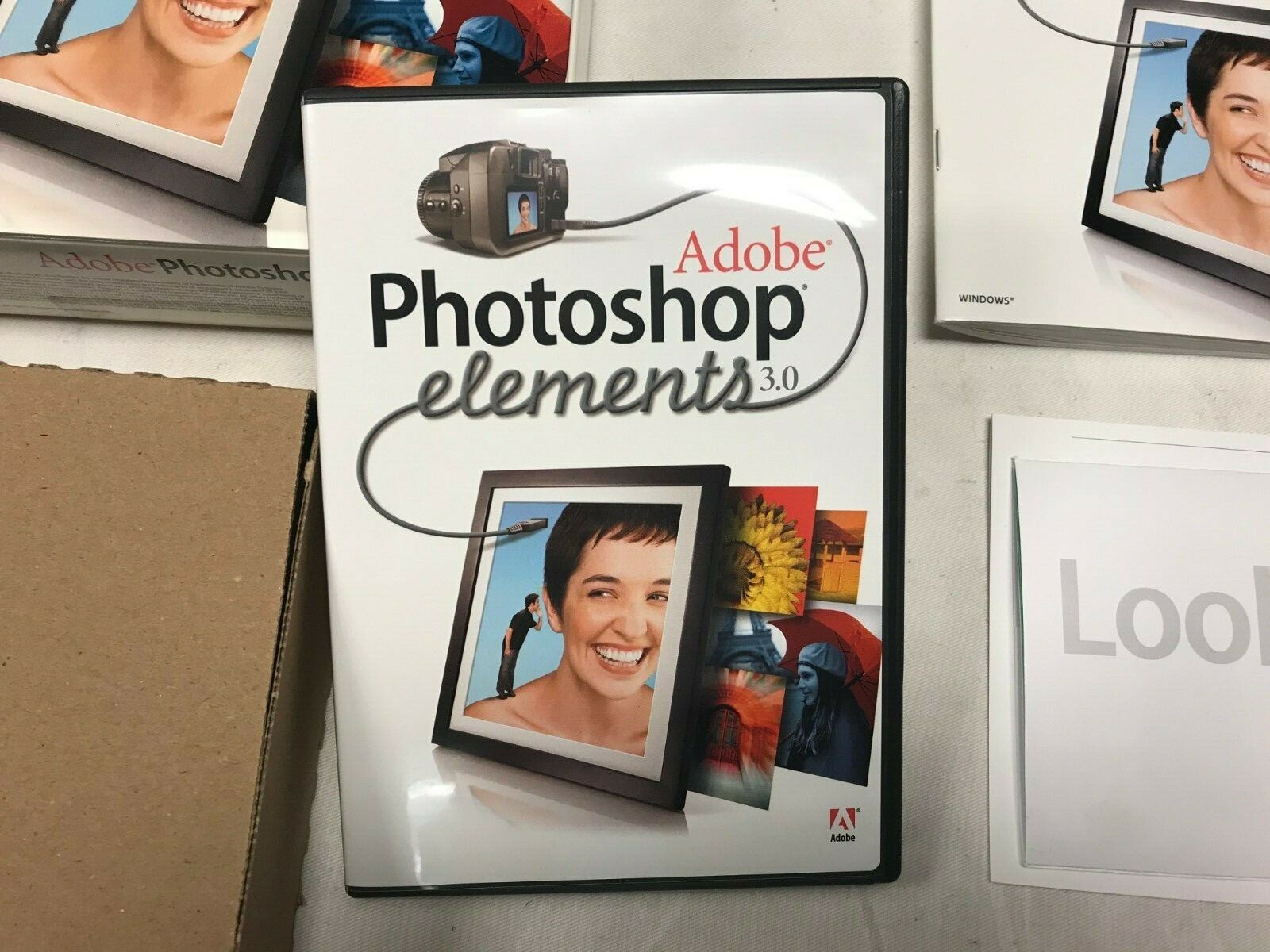 Photoshop Elements 3.0 w/ Serial Number Windows; 29230115 CD ORIGINAL