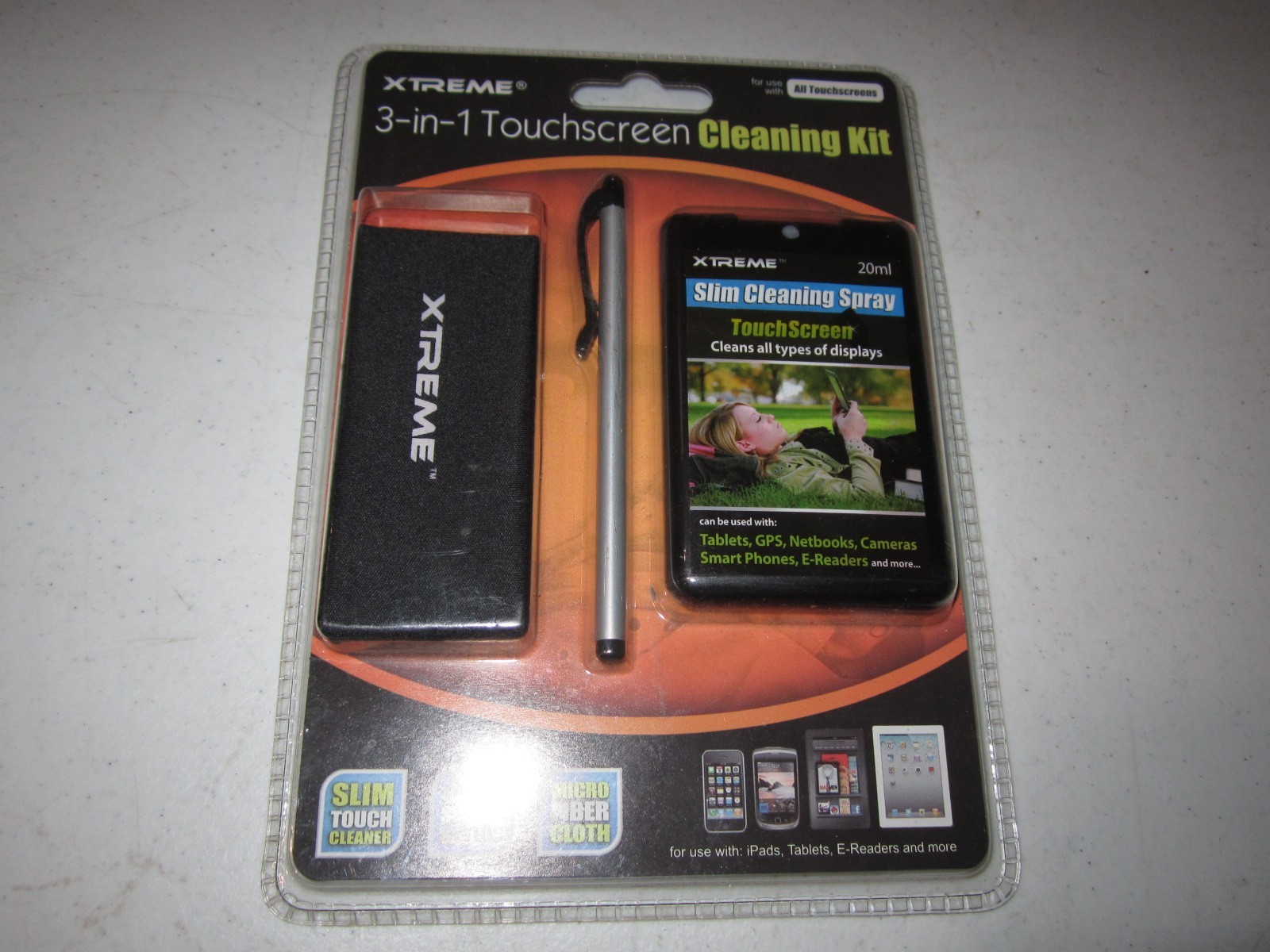 Xtreme Screen Cleaning Kit - E-Readers, Tablets, Phones Free Shipping!