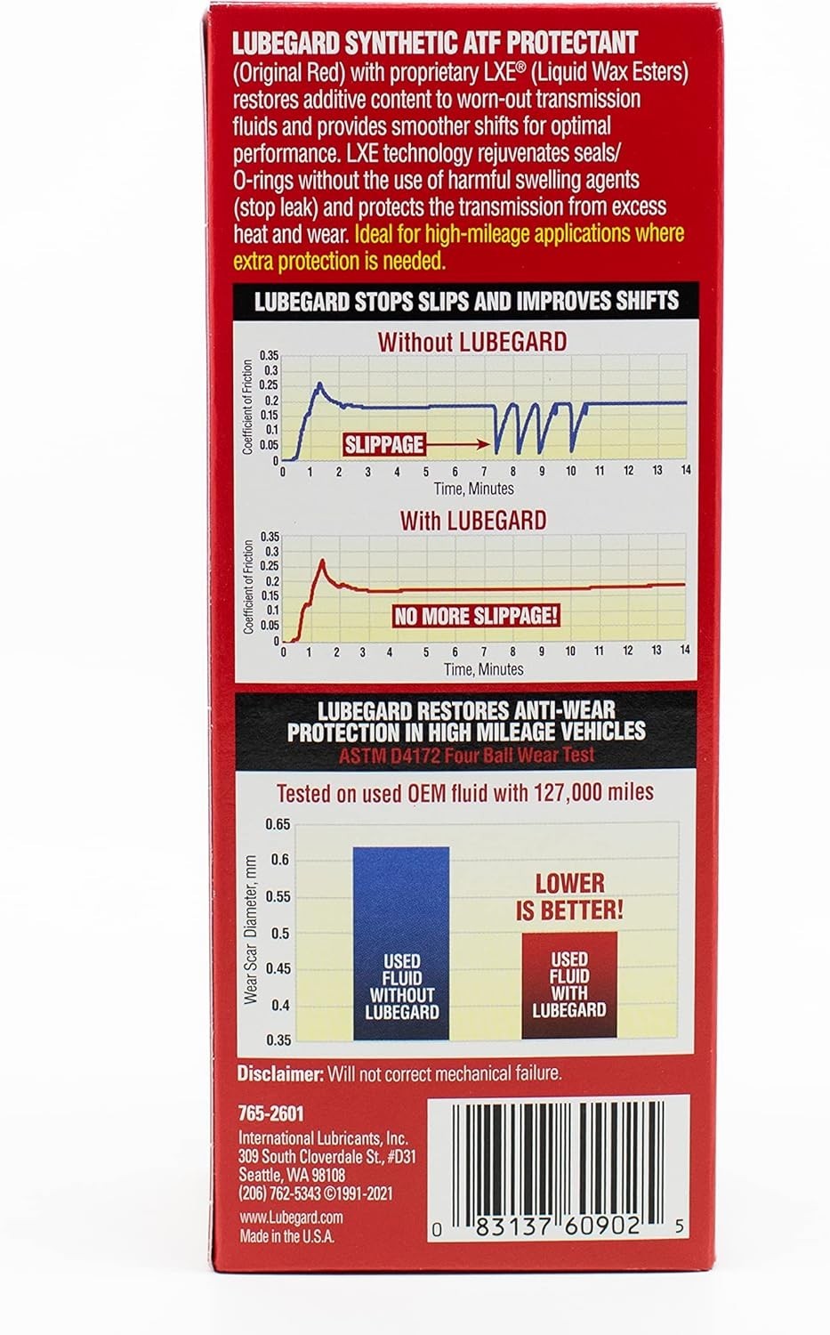10 oz Automatic Transmission Fluid Protectant - Enhances Lifespan & Performance