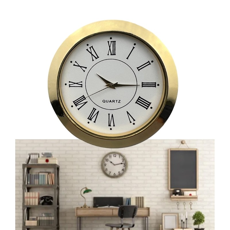 Versatile 55mm Clock Insert Quartz Clock Movement for Home or Office Décor