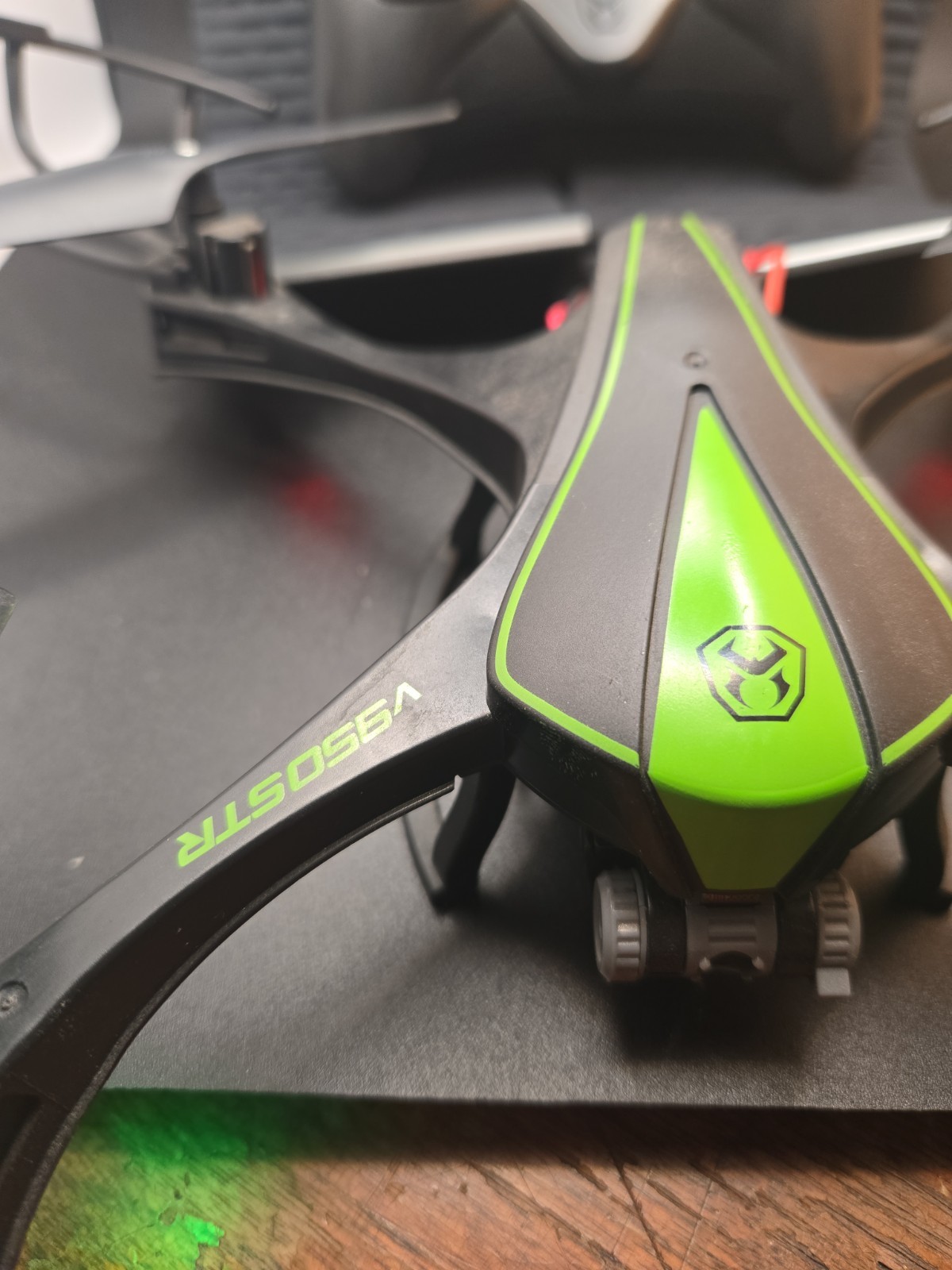 Sky Viper v950STR Quadcopter Drone w/ Camera & Controller, Black/Green