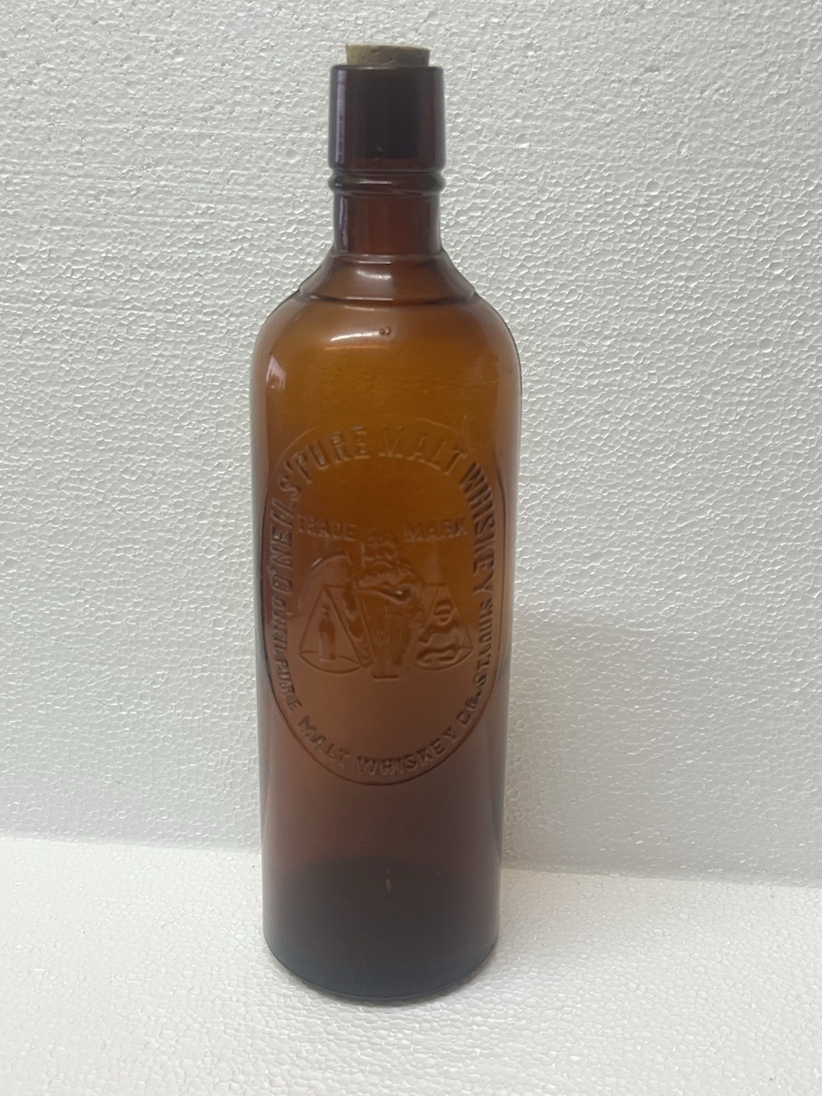 oneil’s pure malt whiskey bottle St. Louis